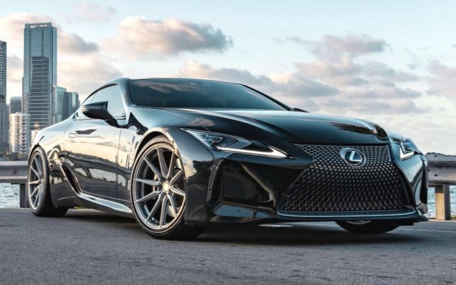 Lexus LC500 on Vossen Wheels (HF-3) '2019